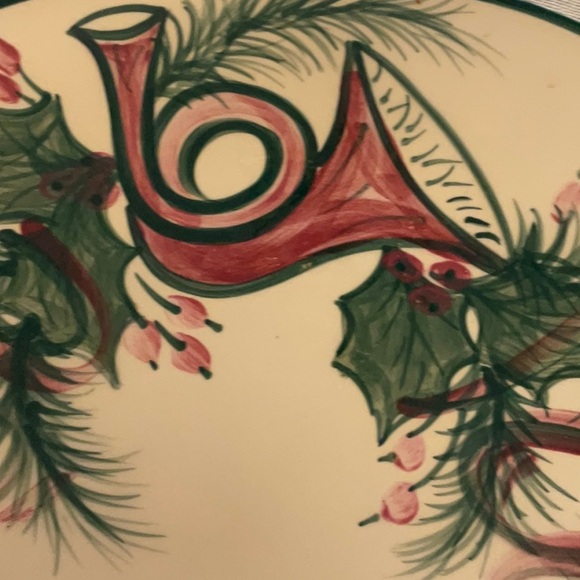 Gorgeous, mint condition, Gail Pittman platter.  Vintage, 1980!  Spectacular! - Picture 2 of 7